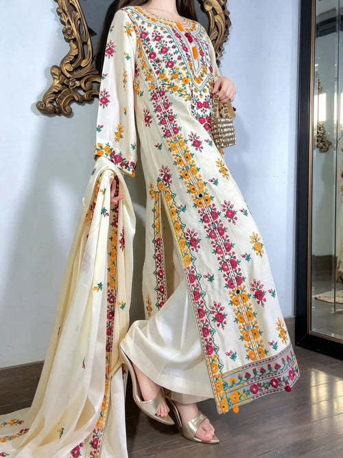 Gulnaar 9MM Embroidered