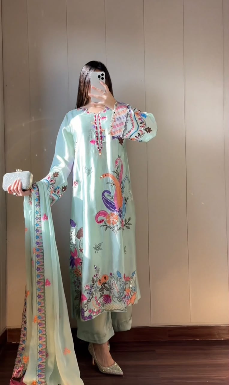 Meher Noor — 3 Piece Kaftan