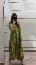 Olive Luxe Miror Embroidered