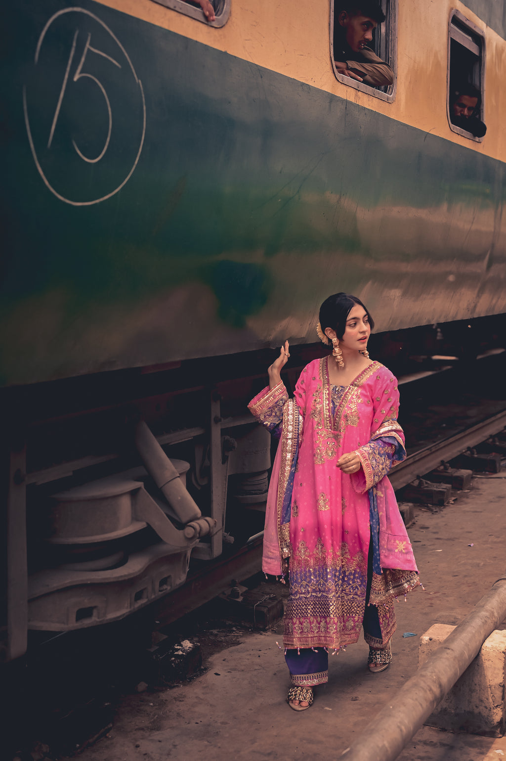 Gulnaar Royale – 3&nbsp;Piece Stitched Ensemble