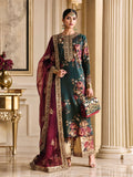 Royal Printed &amp; Embroidered 3-Piece