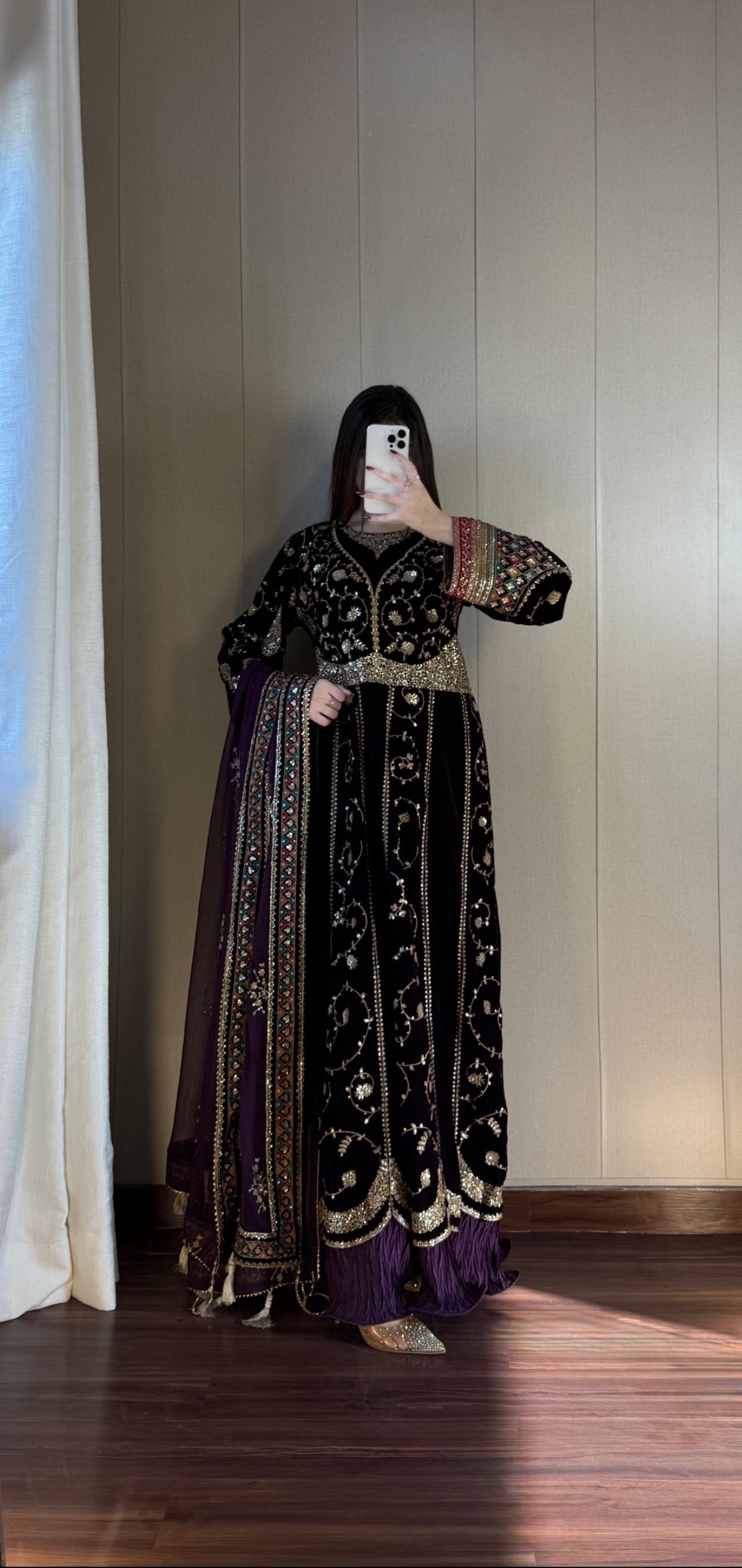 Signature Velvet Silhouette